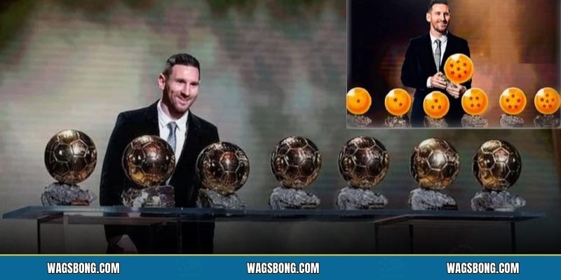 Messi có bao nhiêu quả bóng vàng qua các mùa giải